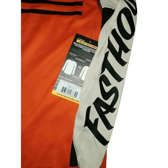 NWT Fasthouse Youth Sidewinder Alloy Long Sleeve Jersey - Picture 2 of 4